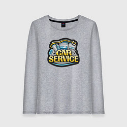 Женский лонгслив Сервис авто