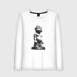 Женский лонгслив Истукан