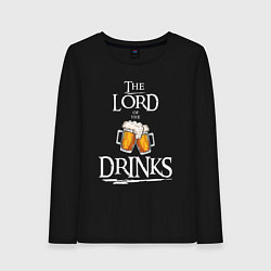 Женский лонгслив The lord of the drinks