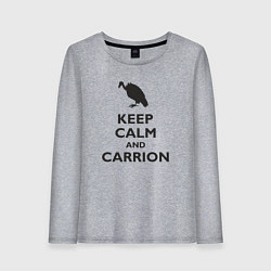 Женский лонгслив Carrion