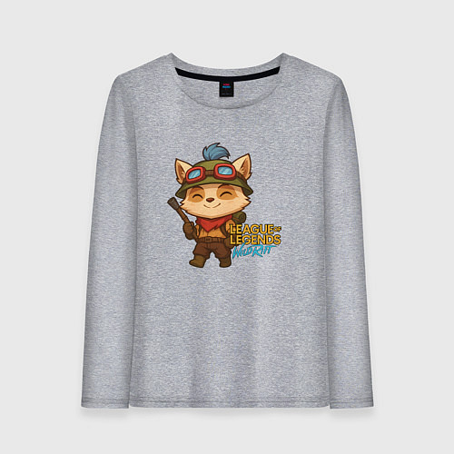 Женский лонгслив Тимо Лига Легенд / Меланж – фото 1