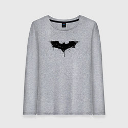 Женский лонгслив Dark knight style