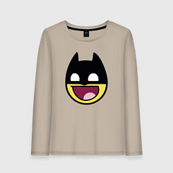 Женский лонгслив Batman smile