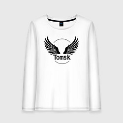 Женский лонгслив Крылья Томска