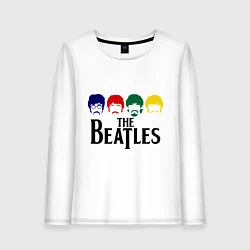 Женский лонгслив The Beatles Heads