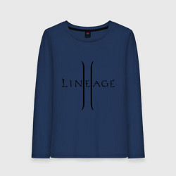 Женский лонгслив Lineage logo
