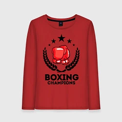 Женский лонгслив Boxing Champions