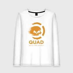 Женский лонгслив QuaD: Quick and Deadly