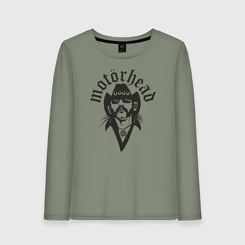 Женский лонгслив Motorhead Rocker / Авокадо – фото 1
