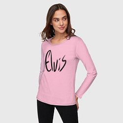Лонгслив хлопковый женский Elvis, цвет: светло-розовый — фото 2