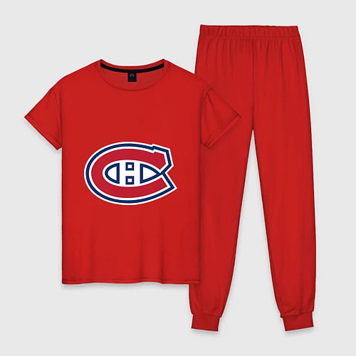 Женская пижама Montreal Canadiens / Красный – фото 1