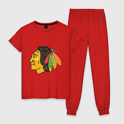 Женская пижама Chicago Blackhawks