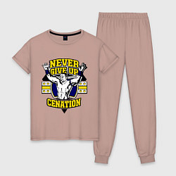 Женская пижама Never Give Up: Cenation