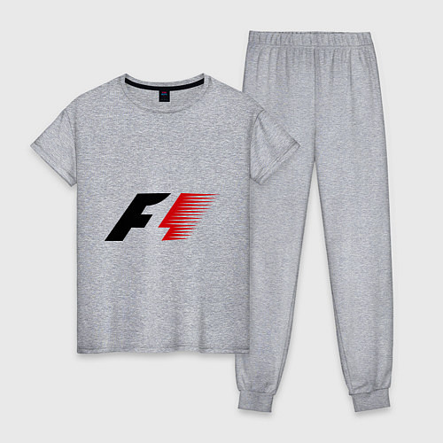 Женская пижама Formula 1 / Меланж – фото 1