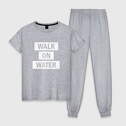 Женская пижама 30 STM: Walk on water