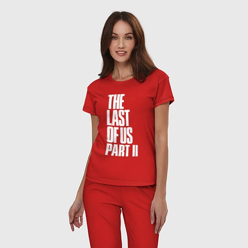 Женская пижама The Last of Us: Part II / Красный – фото 3