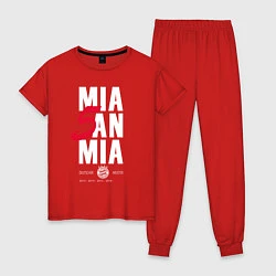 Женская пижама Bayern FC: Mia San Mia