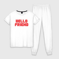 Женская пижама Hello Friend