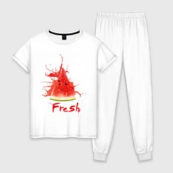 Женская пижама Fresh арбуз