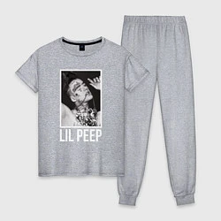 Женская пижама Lil Peep: White Style