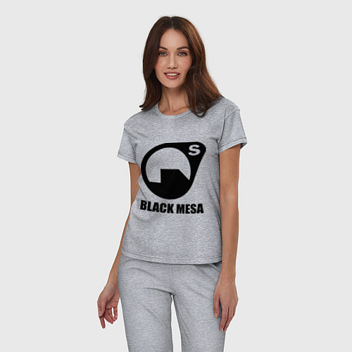 Женская пижама HL: Black mesa / Меланж – фото 3