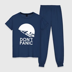 Женская пижама Elon: Don't Panic