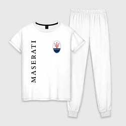 Женская пижама Maserati с лого