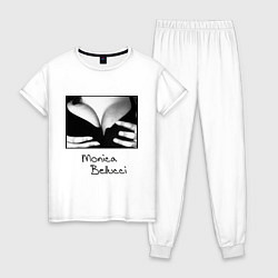 Пижама хлопковая женская Monica Bellucci: Breast, цвет: белый