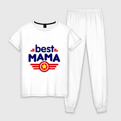 Женская пижама Best mama logo
