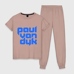 Женская пижама Paul van Dyk: Filled
