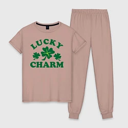 Женская пижама Lucky charm - клевер
