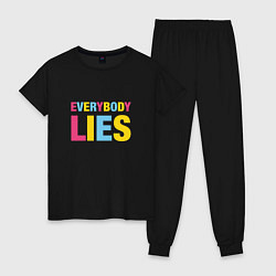 Женская пижама Everybody Lies