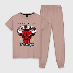 Женская пижама Chicago Bulls est. 1966