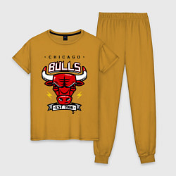 Женская пижама Chicago Bulls est. 1966