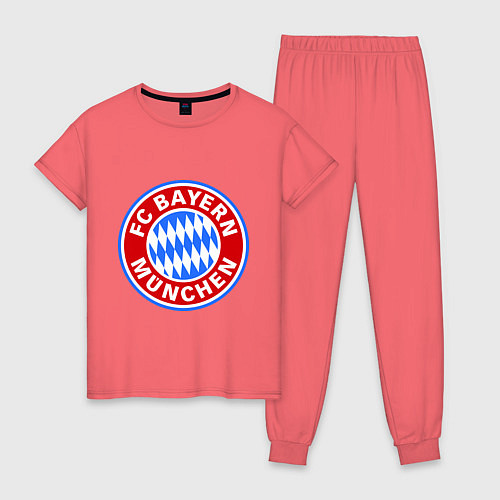 Женская пижама Bayern Munchen FC / Коралловый – фото 1