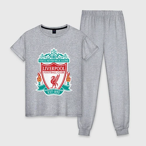 Женская пижама Liverpool FC / Меланж – фото 1