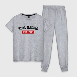 Женская пижама FC Real Madrid Est. 1902