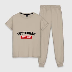 Женская пижама FC Tottenham Est. 1882