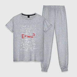 Женская пижама E=mc2