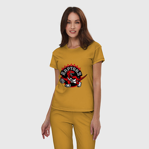 Женская пижама Toronto / Горчичный – фото 3