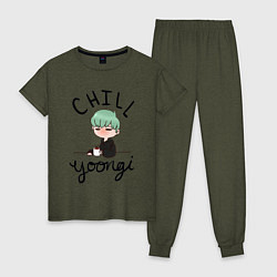 Женская пижама Chill Yoongi