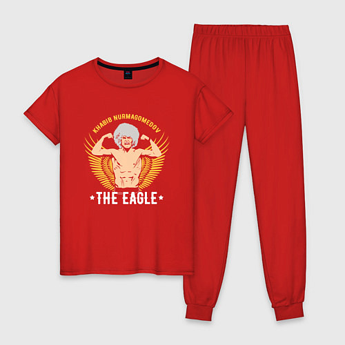 Женская пижама Khabib: The Eagle / Красный – фото 1