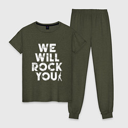 Женская пижама We Wil Rock You