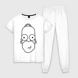 Женская пижама Homer Face