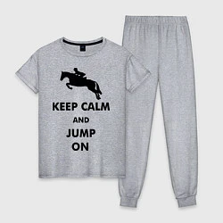 Женская пижама Keep Calm & Jump On