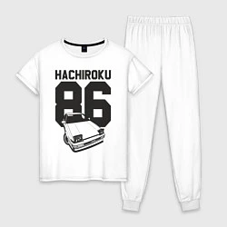 Женская пижама Toyota AE86 Hachiroku