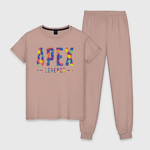 Женская пижама Acid Legends / Пыльно-розовый – фото 1