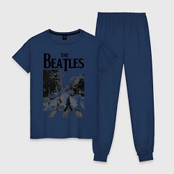 Женская пижама The Beatles: Mono Abbey Road