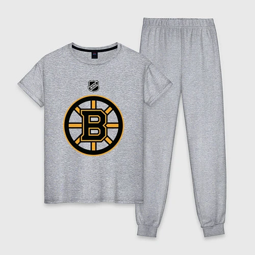 Женская пижама Boston Bruins NHL / Меланж – фото 1