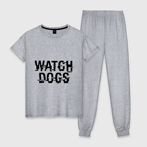 Женская пижама Watch Dogs / Меланж – фото 1